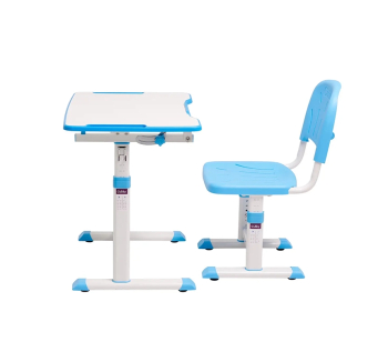 Комплект FunDesk Olea парта+стілець Синій (Блакитний) фото-2
