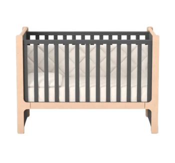 Ліжко для немовлят Верес Ніцца ЛД 7 07.3.1.36 120x60 Сірий (Темно-сірий/Буковий) фото-2