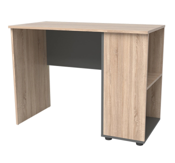 Стол для ноутбука NIKA Мебель Минивайт 27/1000 стандартный 100x50 Оранжевый (Бук Бавария светлый)