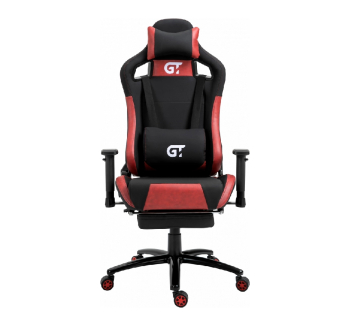 Кресло геймерское GT Racer X-5104 Красный (Черный PU/Красный PU) фото-2