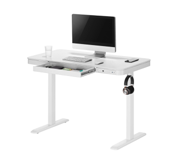 Стіл геймерський OfficePro ODE111 118x60 Білий (White) фото-2