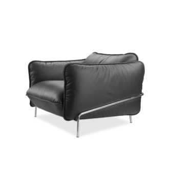 Кресло DLS Скайли-1-НС 100x95 (Флай 2201 Нержавеющая сталь) фото-2