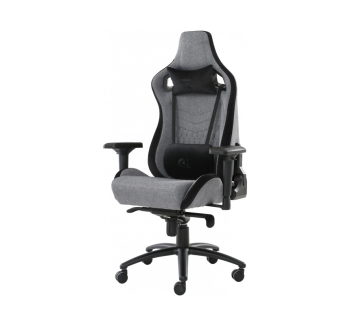Кресло геймерское GT Racer X-0712 Shadow Серый (Чёрный/Серый) фото-1