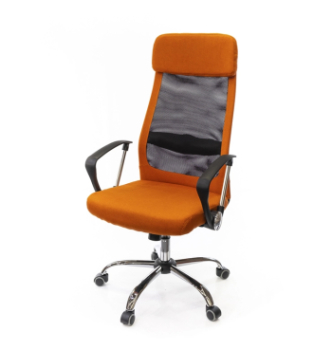 Кресло АКЛАС Гилмор FX СН TILT Оранжевый (Оранжевый/Черный) фото-1