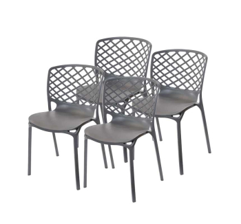 Комплект стульев АКЛАС Фрайдей PL 4 шт Серый (Серый) фото-1