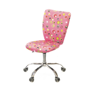 Кресло детское АКЛАС Кеви CH TILT Принтовый (Розовые пузырьки) фото-1