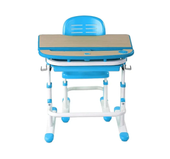 Комплект FunDesk Sorriso парта+стул Синий (Голубой) фото-2