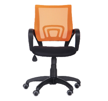 Кресло AMF Веб Черный (Черный Оранжевый) фото-2