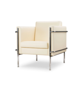 Крісло DLS Саміт-1-КС 76x71 (ZEUS DELUXE cotton Срібло RAL-9006)