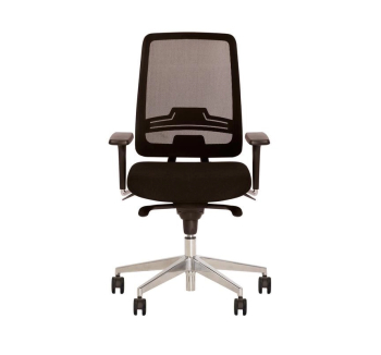 Кресло Новый Стиль Absolute R NET BLACK EQA AL70 Черный (CSE 14 OP 24) фото-2