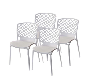 Комплект стульев АКЛАС Фрайдей PL 4 шт Белый (Белый) фото-1