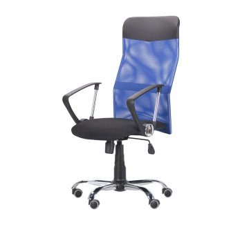 Кресло AMF Ultra CH Черный (A-01 Синий) фото-1