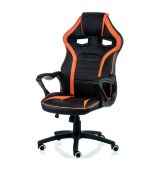 Кресло геймерское Special4you Game Оранжевый (Чёрный/Оранжевый) фото-1