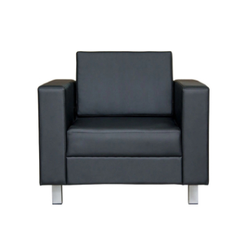 Кресло Премьера Твист-1 91x76 Синий (KANSAS lavender) фото-2