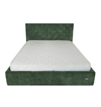 Кровать RICHMAN Ковентри Стандарт 190(200)x160 Зеленый (Флай 2226 Черный Пуговицы) фото-2