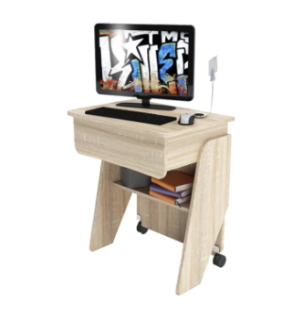 Стол для ноутбука Comfy-Home Kombi Z2 65x45 Серый (Бетон) фото-1
