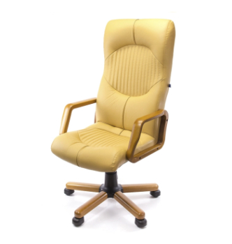 Кресло Новый Стиль Germes extra Tilt EX1 Желтый (ECO 1 1.007) фото-1