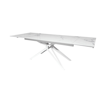 Стол Concepto Star White 160(240)x90 Белый (Staturario White) фото-1