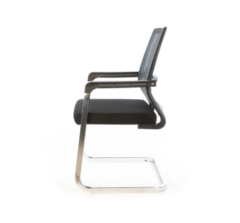 Кресло конференционное АКЛАС Бруно mesh СН CF Черный (Черный) фото-2