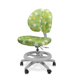 Кресло детское Mealux Duo Kid PL Зеленый (Зелёный с кольцами)