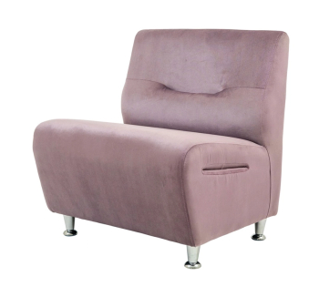 Кресло RICHMAN Смарт 60x63 Розовый (KORDROY 201) фото-1