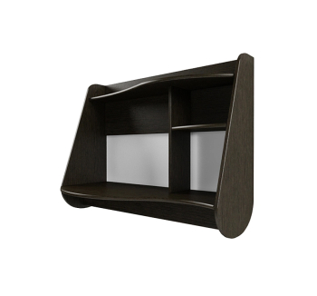 Стол навесной Comfy-Home AirTable Drop 100x50 Черный (Черный) фото-1