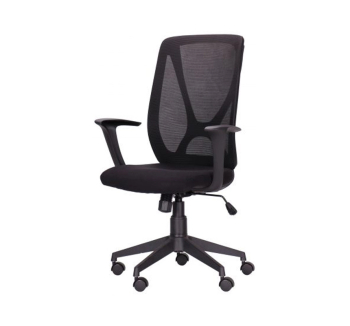 Крісло AMF Nickel Black Фіолетовий (Сідней 13) фото-1