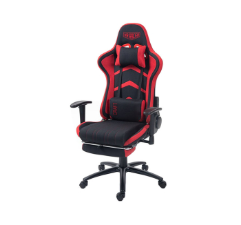 Кресло геймерское AMF VR Racer Textile Craft Черный (Черный/Красный) фото-1