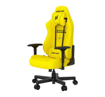 Крісло геймерське Anda Seat Navi Edition L Жовтий (Yellow) фото-1