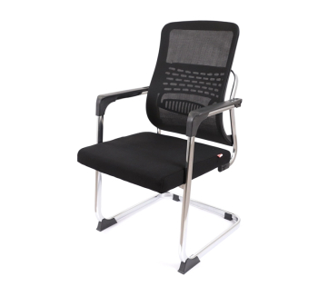 Кресло конференционное АКЛАС Вирго CF 8002D Черный (Черный) фото-1
