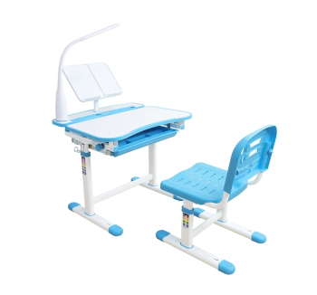 Комплект FunDesk Kids Furniture Sorriso парта+стілець Синій (Блакитний) фото-1