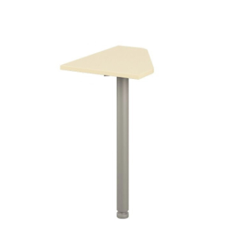 Стол приставной M-Concept Серия Прайм P1.46.06 45x60 Черный (Венге Луизиана)