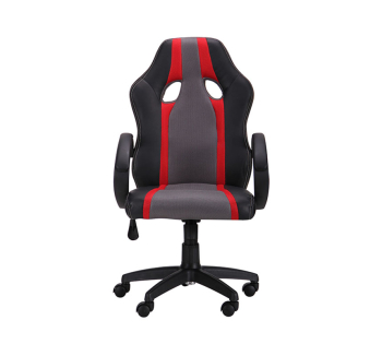 Кресло геймерское AMF Shift Черный (PU Черный Красный) фото-2