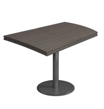 Стол приставной M-Concept Серия Идеал I1.06.10 102x80 Черный (Венге Луизиана ре (в)) фото-1