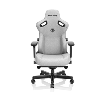 Крісло геймерське Anda Seat Kaiser 3 L Сірий (Grey Fabric) фото-2